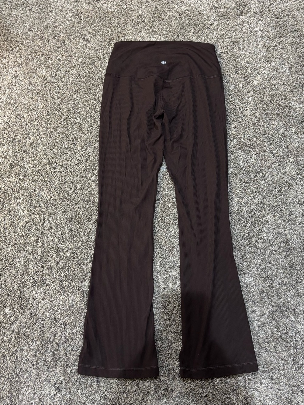 lululemon athletica Dark Brown Flared Leggings